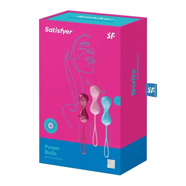 Satisfyer Power Balls sæt med 3 dele