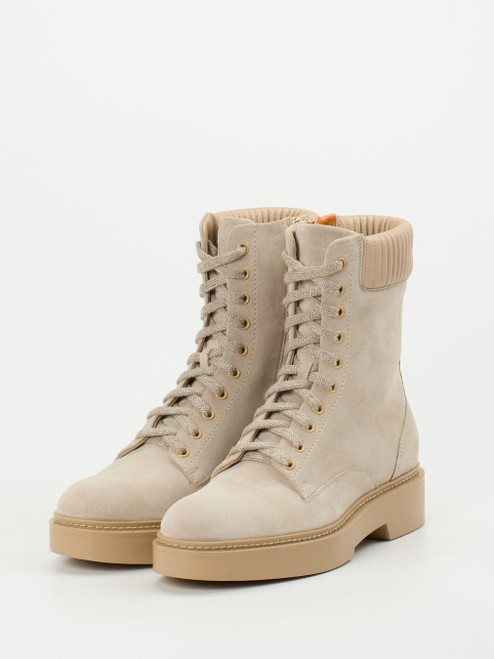 Schnürstiefelette-17233590002 Santoni