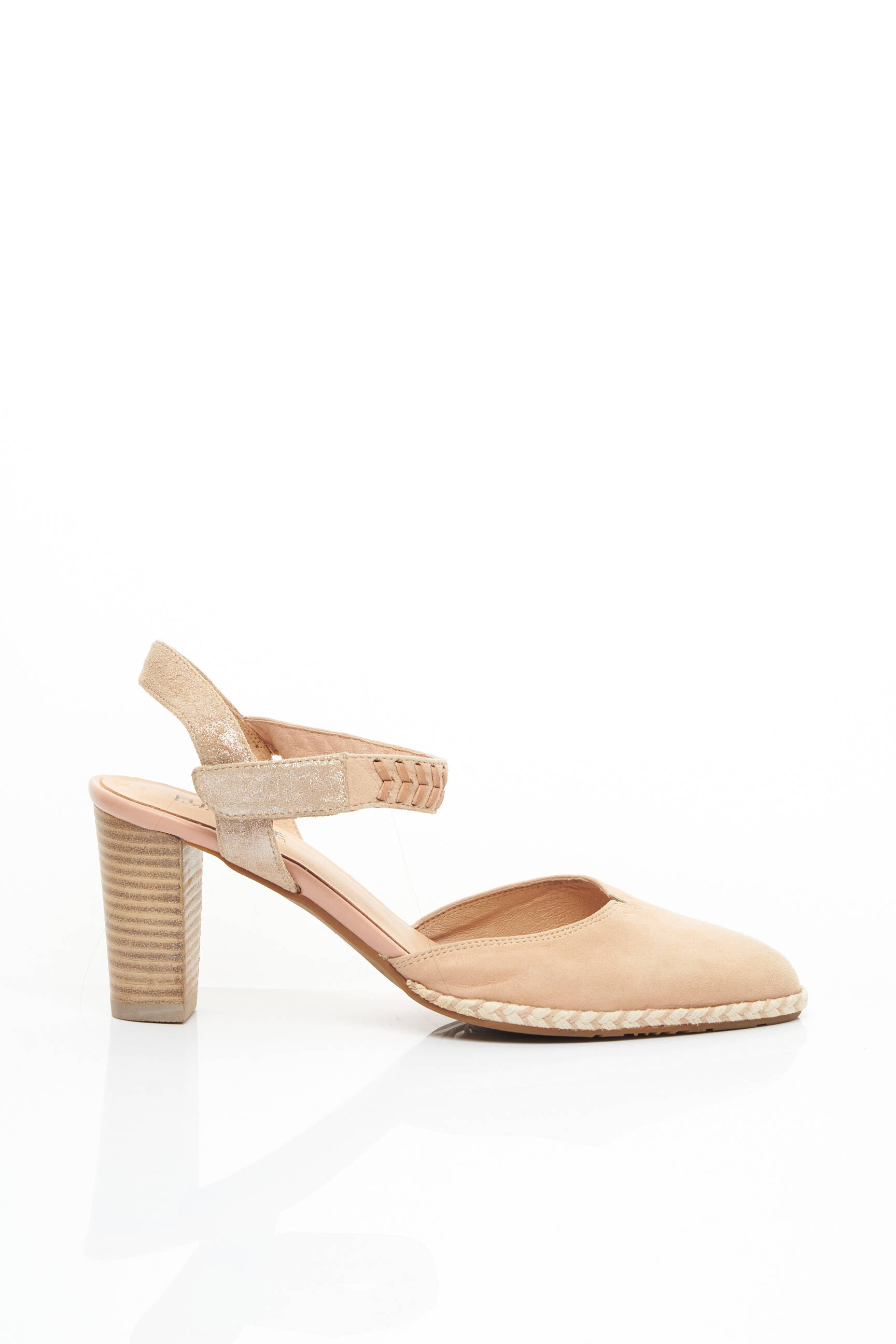 Fugitive Sandales Nu Pieds Femme couleur rose