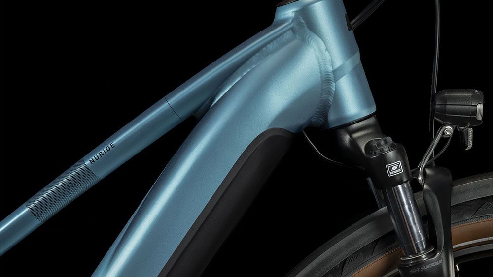 Cube Nuride Hybrid Performance 500 Allroad Lady metalblue´n´red kaufen | Bike-Discount