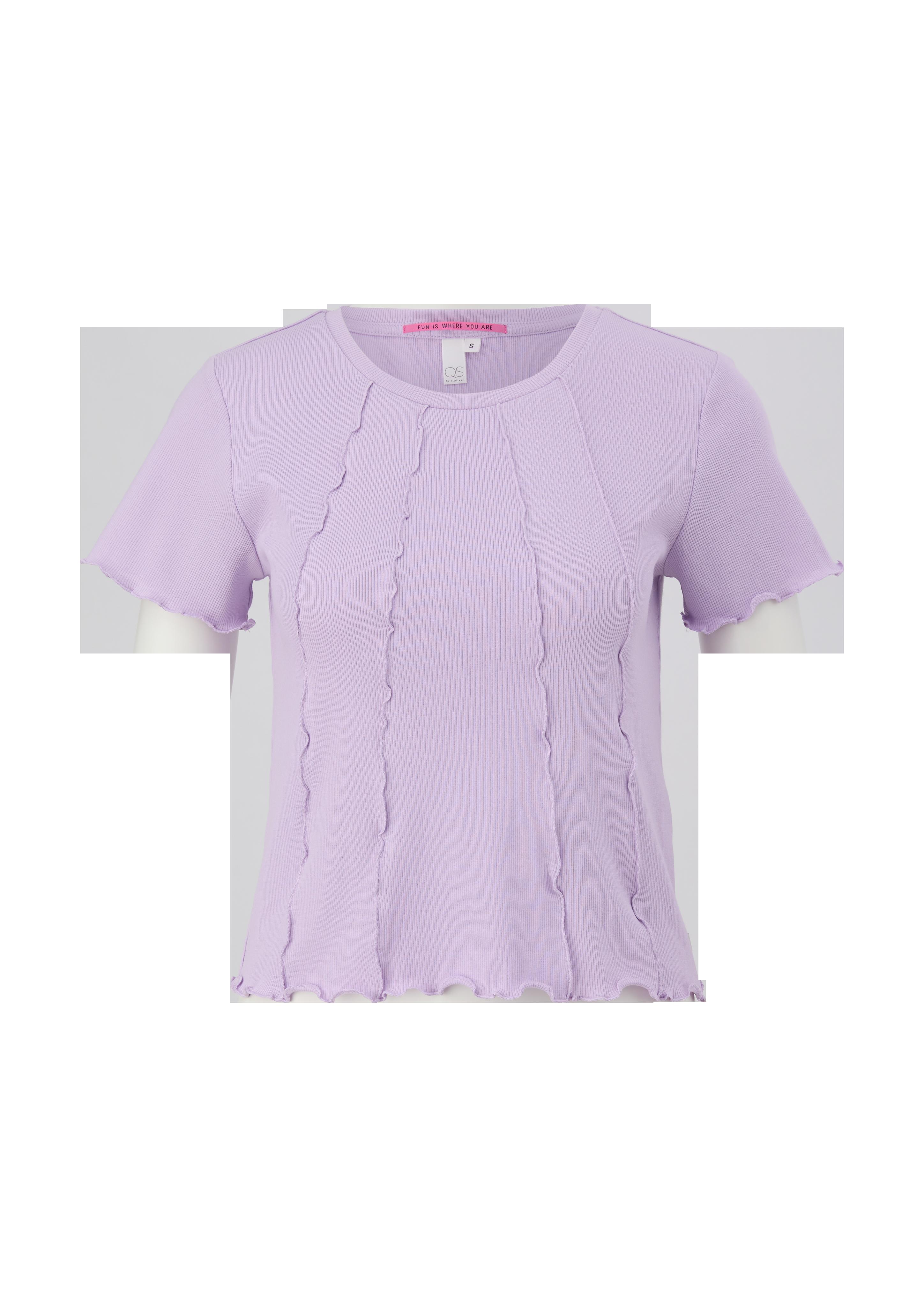 T-Shirt mit Ziernähten  2127928-4724