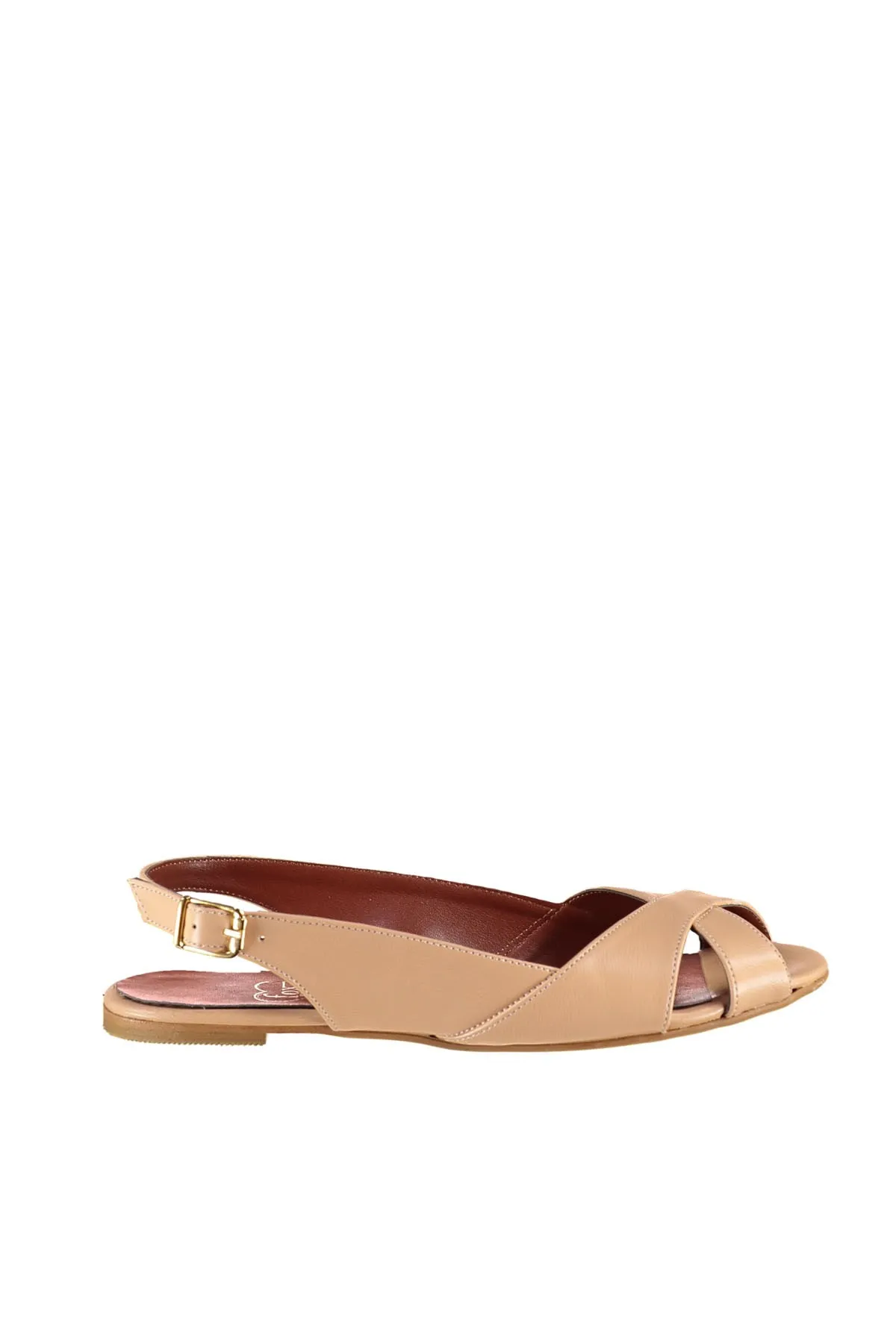 Fox Shoes  Hellbraune Damensandalen 9726106609