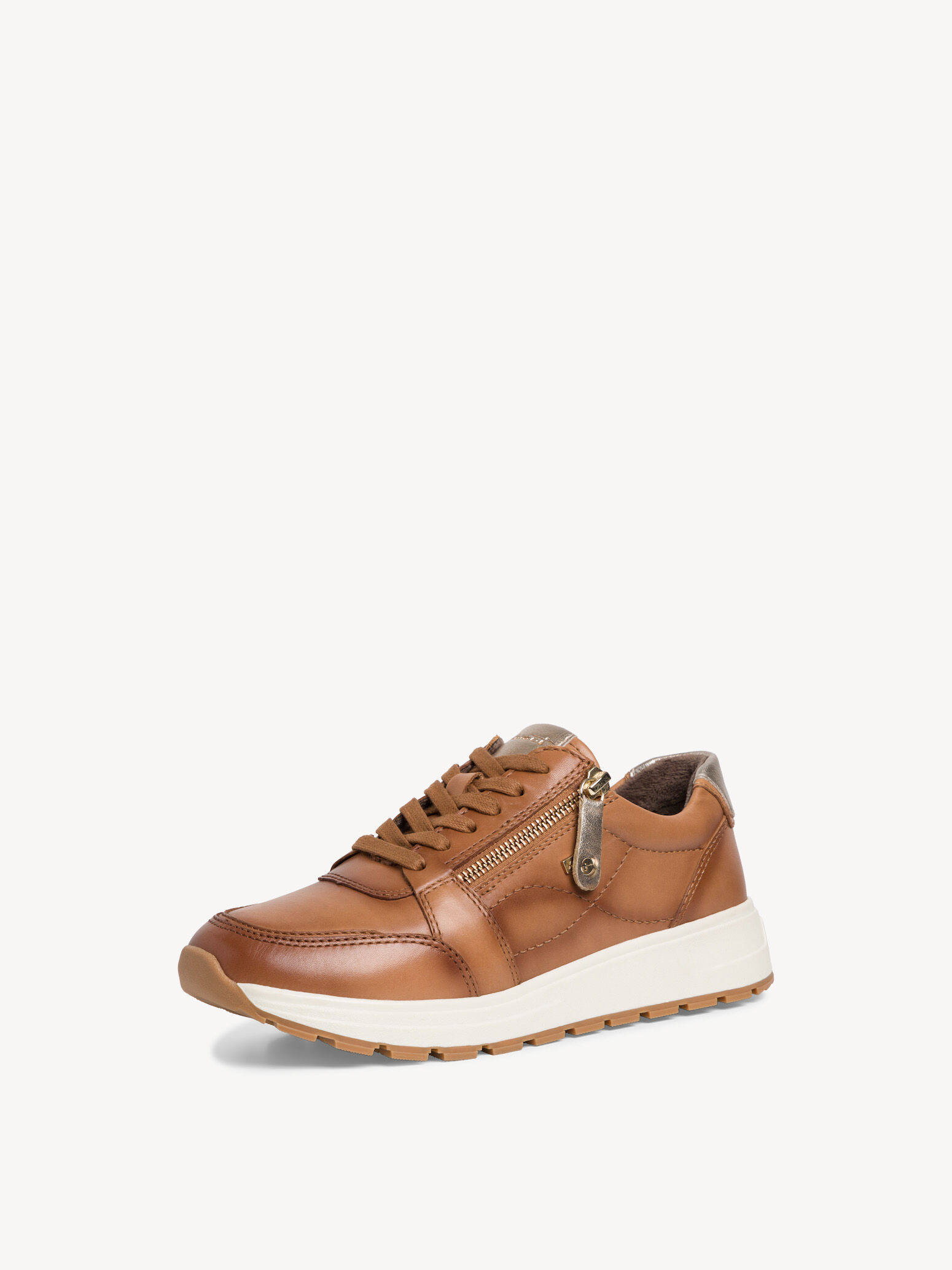 Basket en cuir - marron