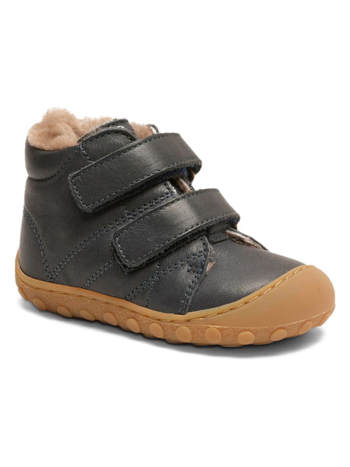 bisgaard Leder-Lauflernschuhe in Dunkelblau günstig kaufen