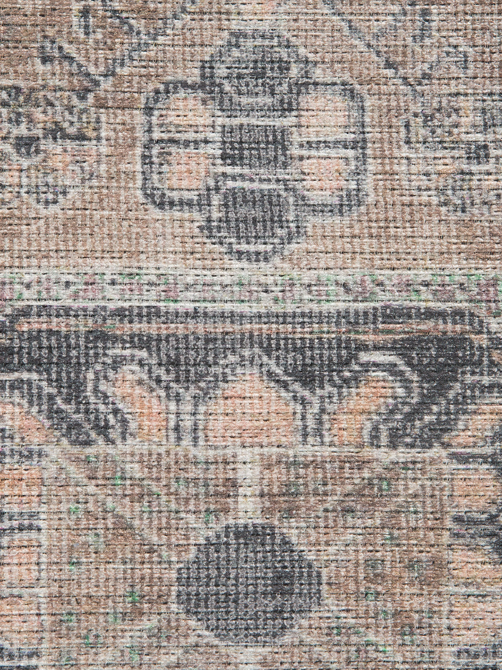 Carpeneto Vintage-Teppich, Dunkelblau