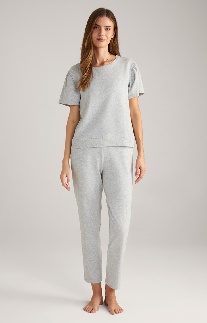 Loungewear Hose in Grey Melange