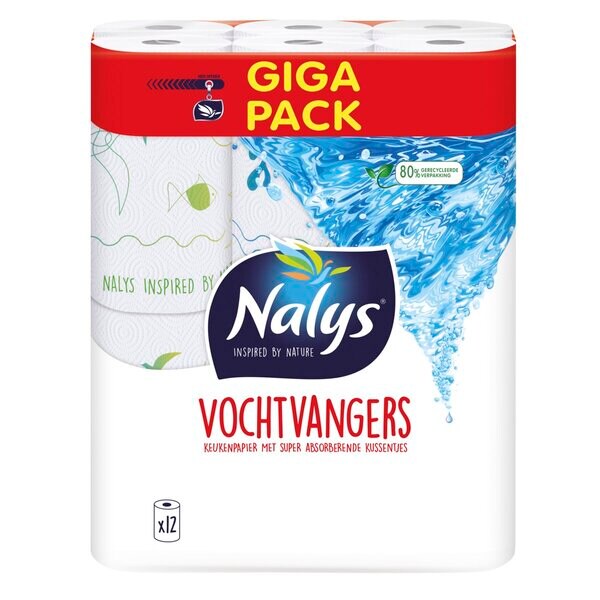 Nalys Moisture Absorbers Kitchen Paper 12 pieces