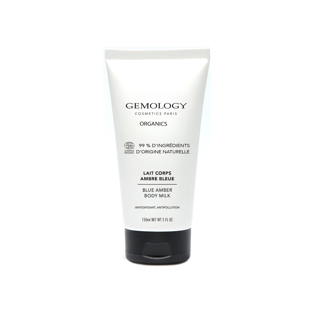 gemology Lait Corps Ambre Bleue ORGANICS Lait