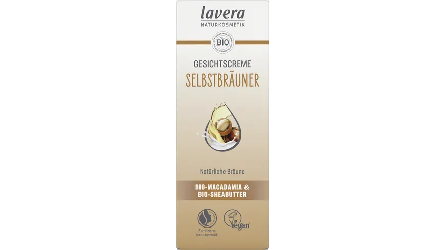 lavera Selbstbräunungscreme Gesicht 50 ml