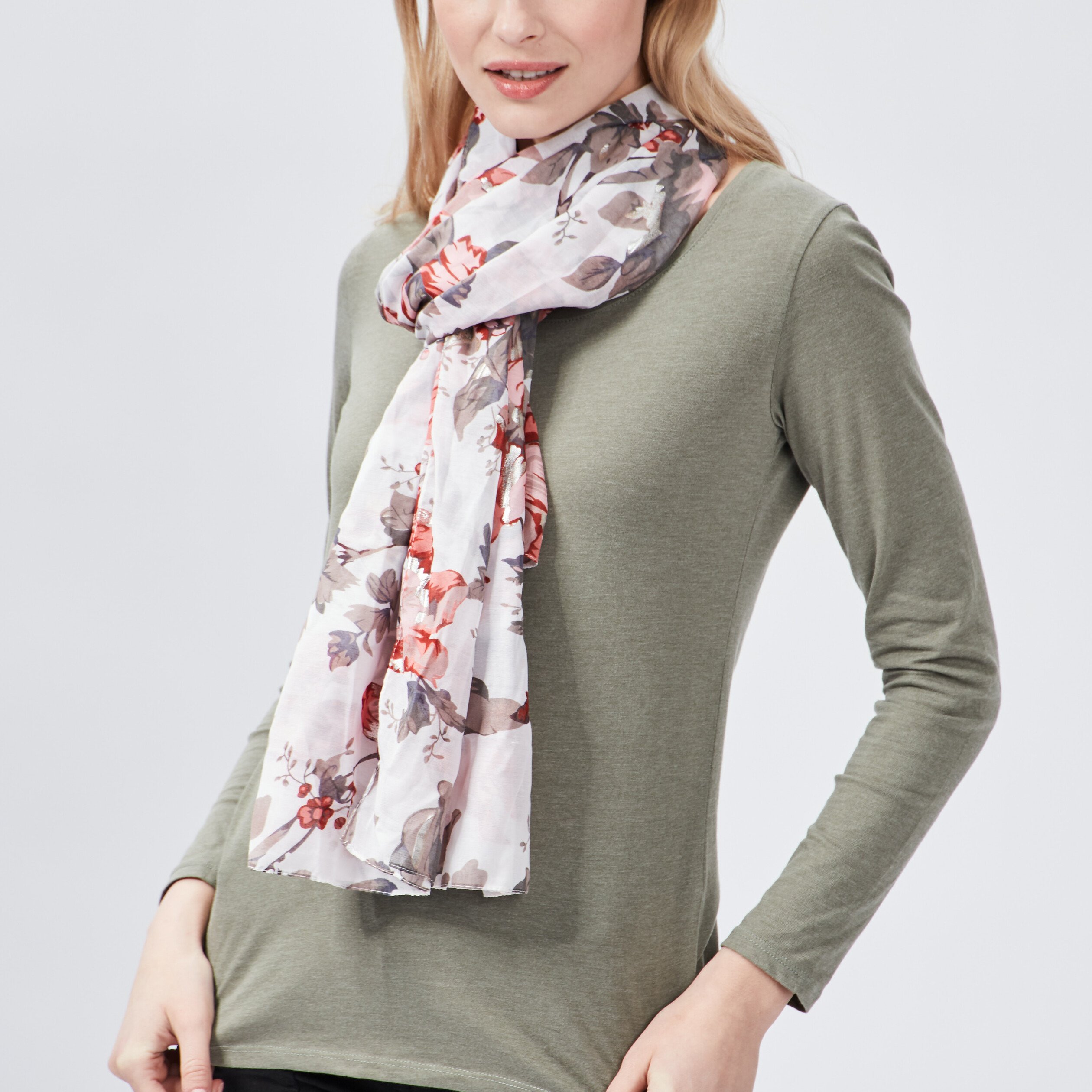 Foulard ecru femme | La Halle