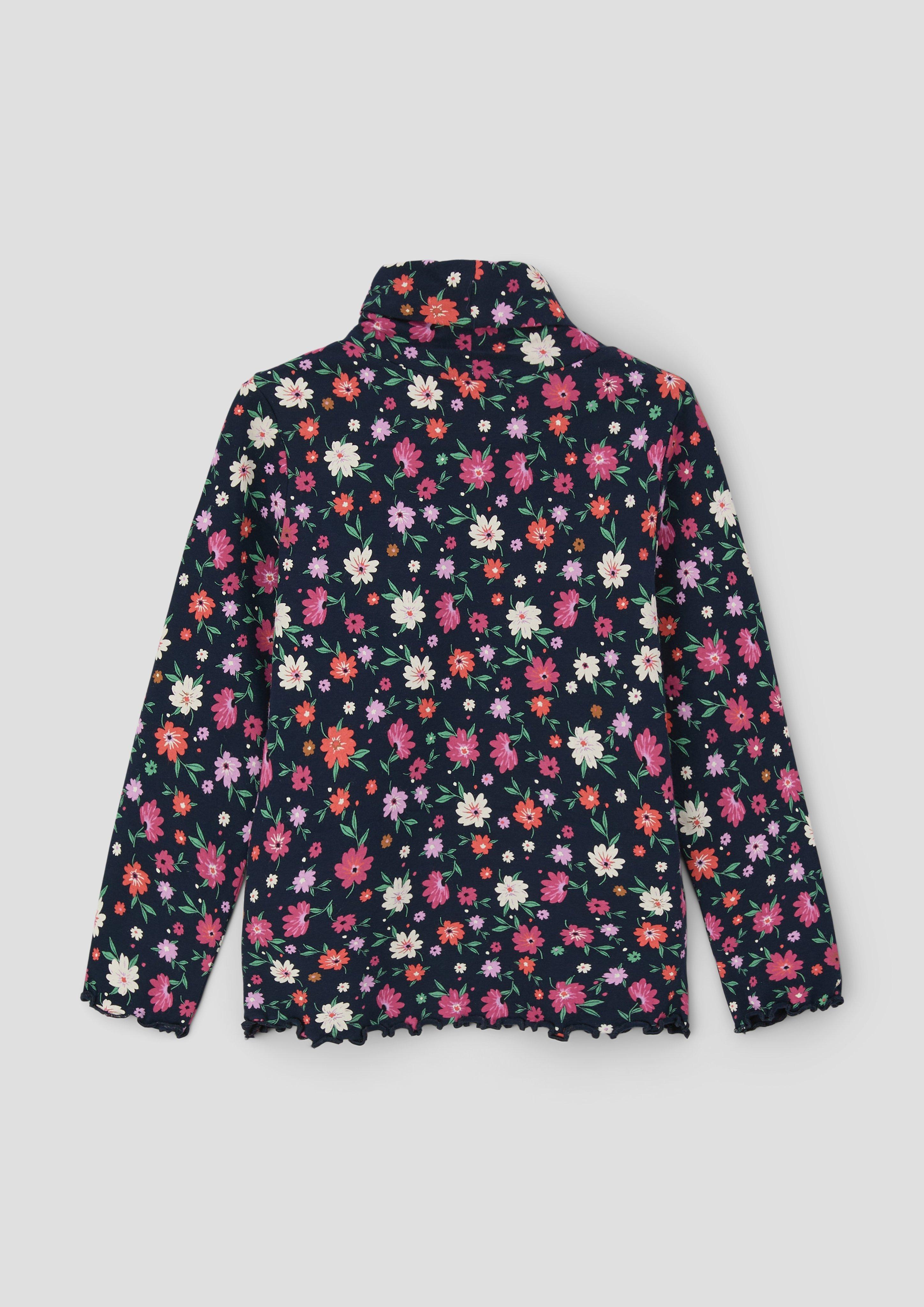 Longsleeve mit Bogenkante  2133833-59A3