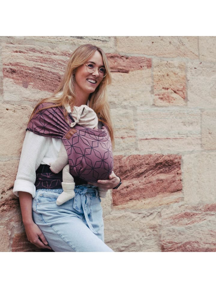 Hoppediz Babytrage Hop-Tye Advanced in Malmö rose günstig kaufen onesize
