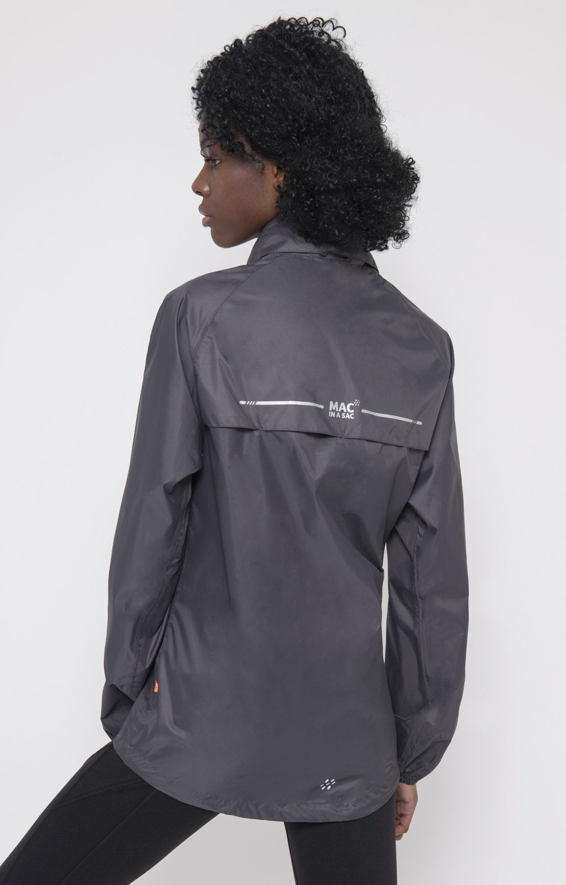 Mac in a Sac Charcoal Regenjacke