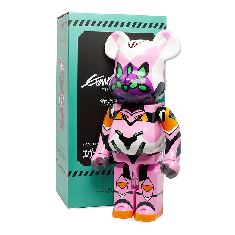 Medicom Bearbrick Evangelion Eva8 ß 1000% multicolor