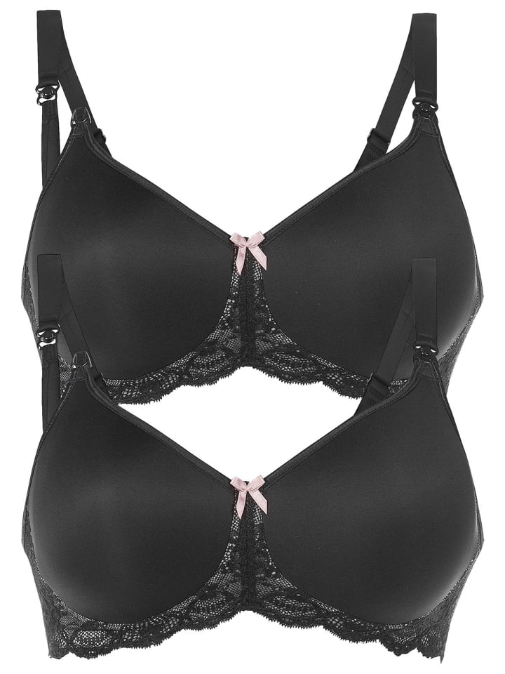 Anita 2er Pack Still BH mit Schale Miss Lovely in Schwarz Schwarz günstig kaufen