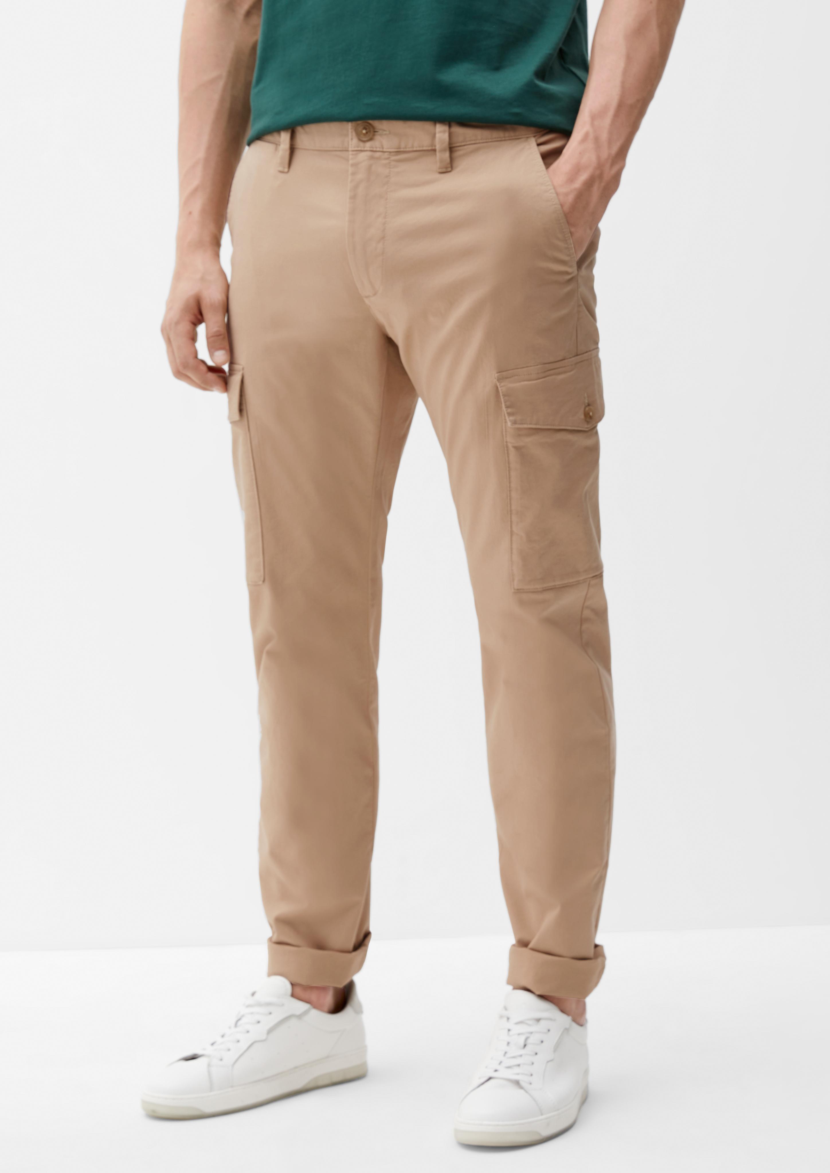 Regular: Elastische Cargohose  2121476-8195