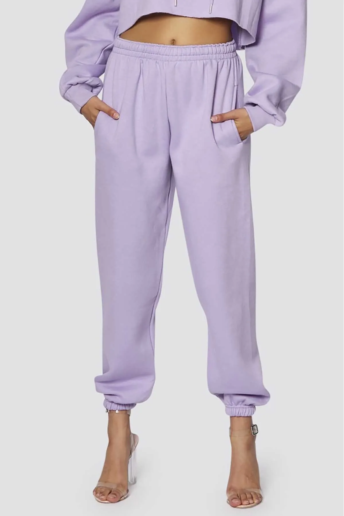 Madmext  Mad Girls Lila Basic Damen Trainingsanzug Mg771