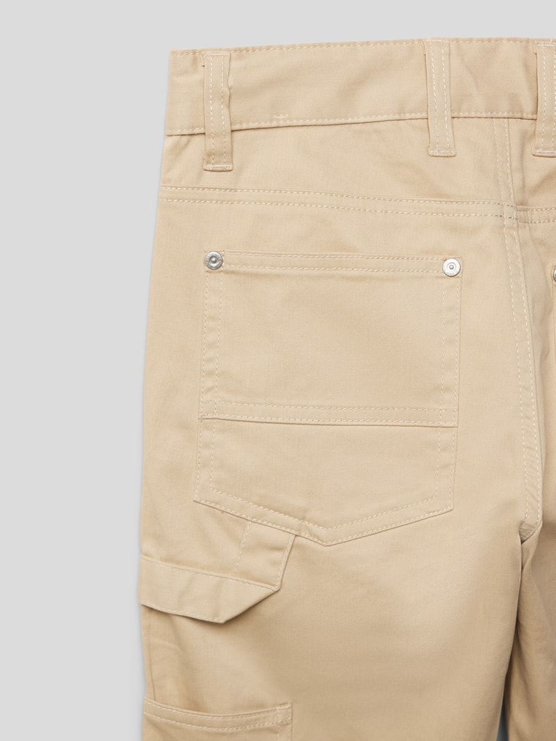 Hose im 5-Pocket-Design in camel