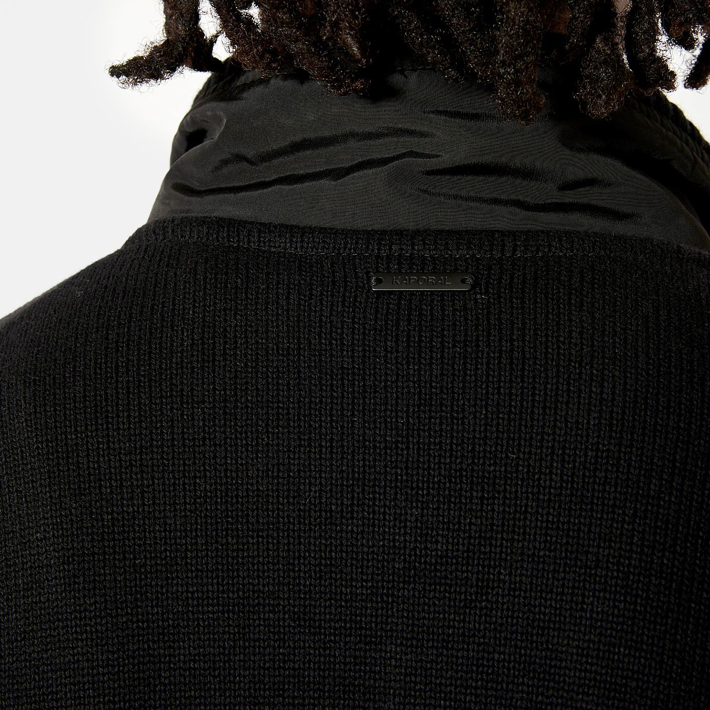 ADAM   Gilet noir zippé Homme