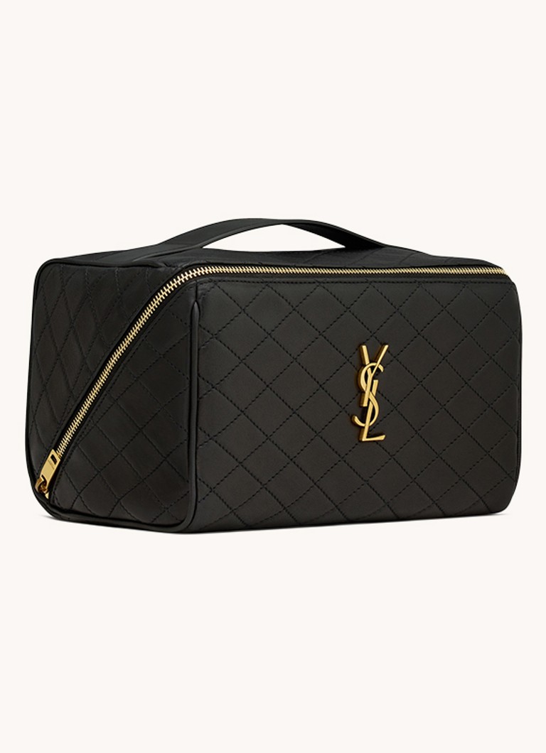 Saint Laurent  Gaby Vanity toilettas van quilted lamsleer