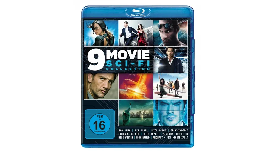 9 Movie Sci-Fi Collection  [3 BRs]