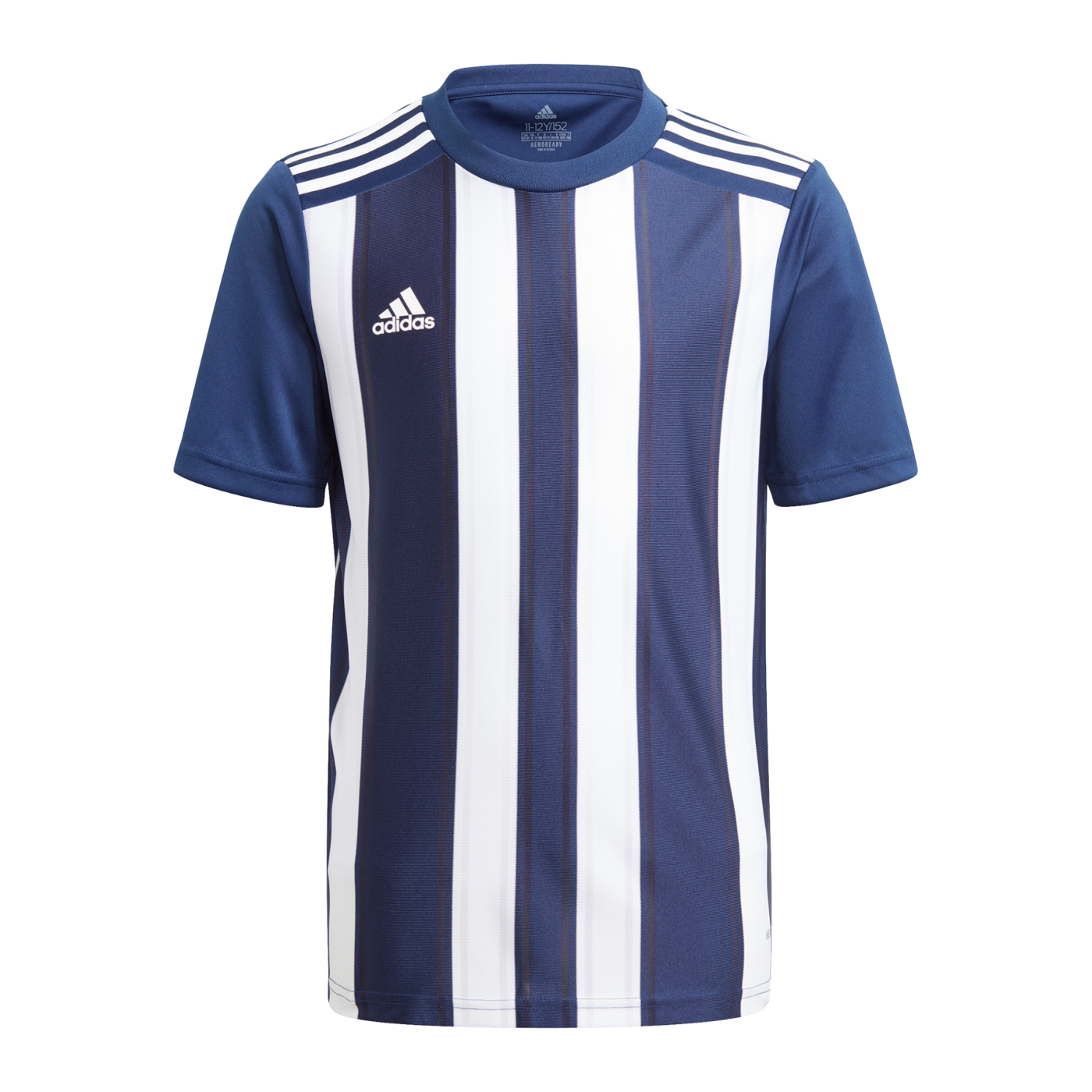 adidas Striped 21 Trikot kurzarm Kids Dunkelblau