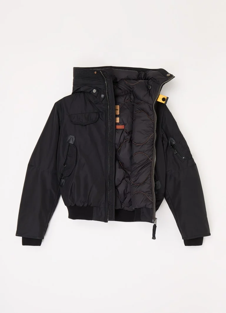 Jachetă bomber căptușită Parajumpers Gobi cu glugă