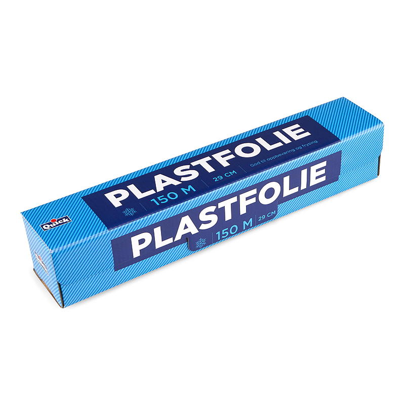 Quick Plastfolie 150 m, m/kutter
