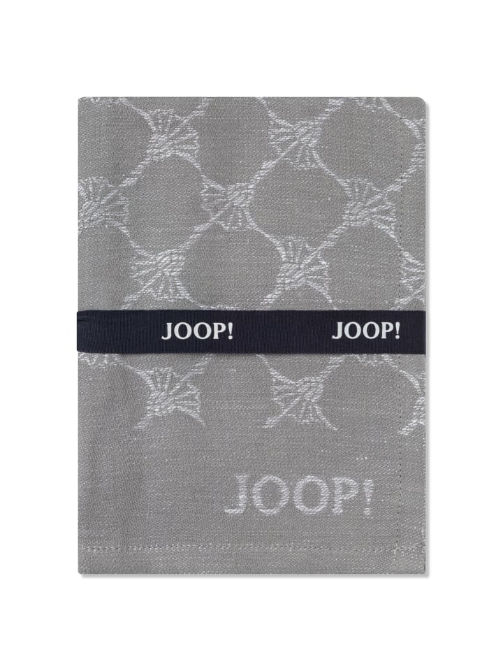 JOOP! JOOP! Geschirrtücher Cuisine Cornflower Classic 1700 Platin - 76 in Platin - 76 günstig kaufen 50 x 70 cm