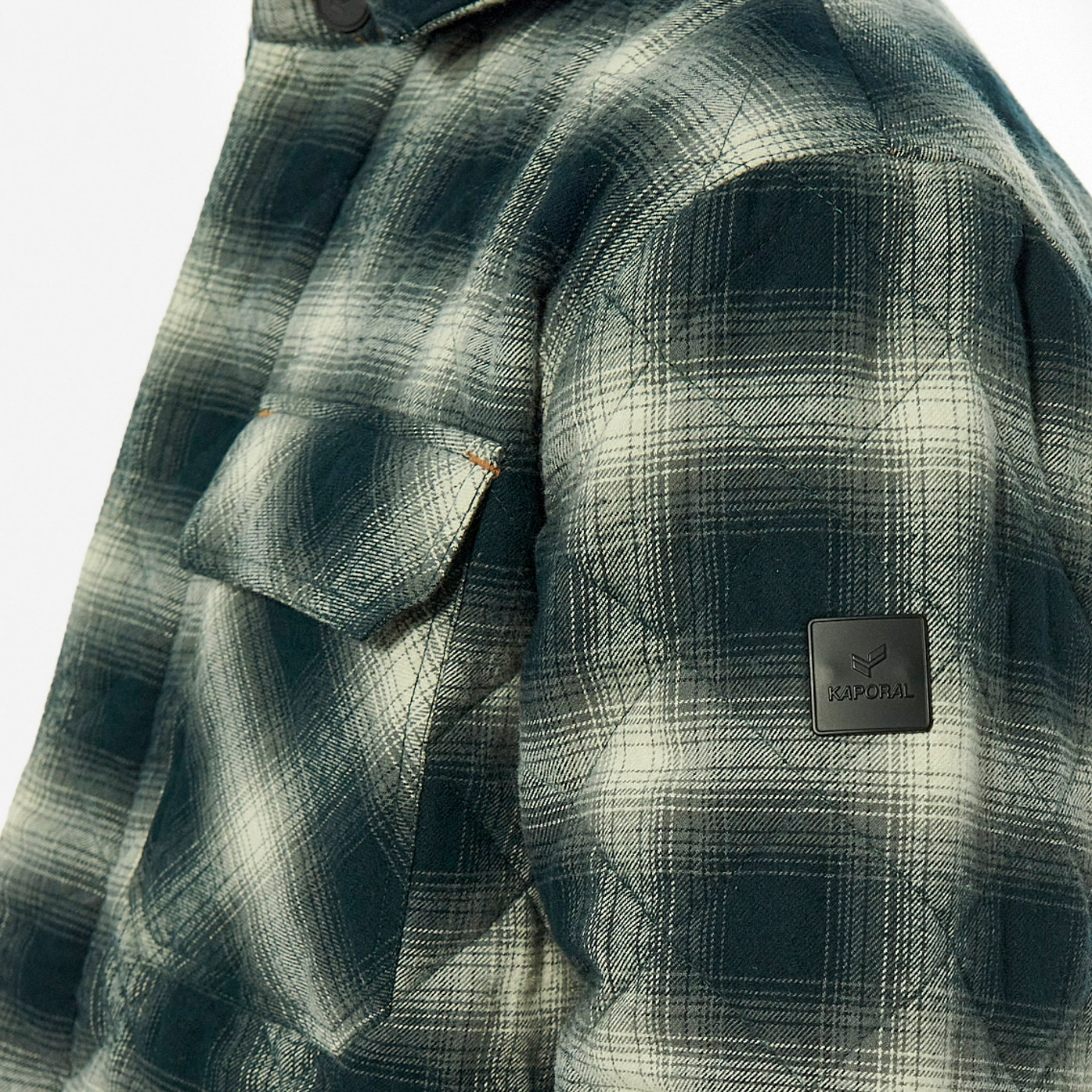 TOKYO  Veste à carreaux verts Homme