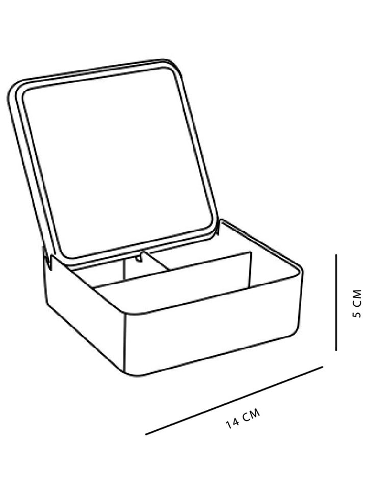 UTILITY Aufbewahrungsbox in Rosa - (B)14 x (H)5 x (T)14 cm günstig kaufen onesize