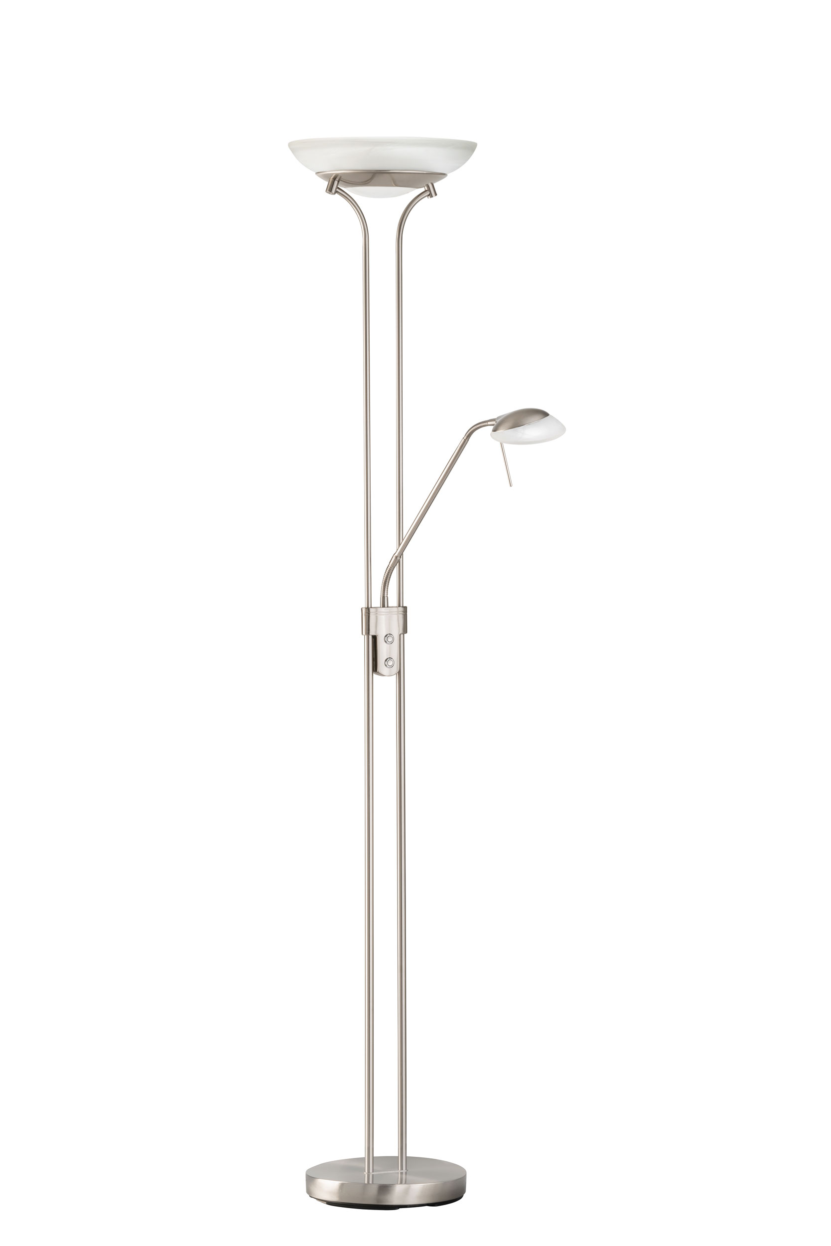 Fischer & HonselLED-Stehleuchte 2flg