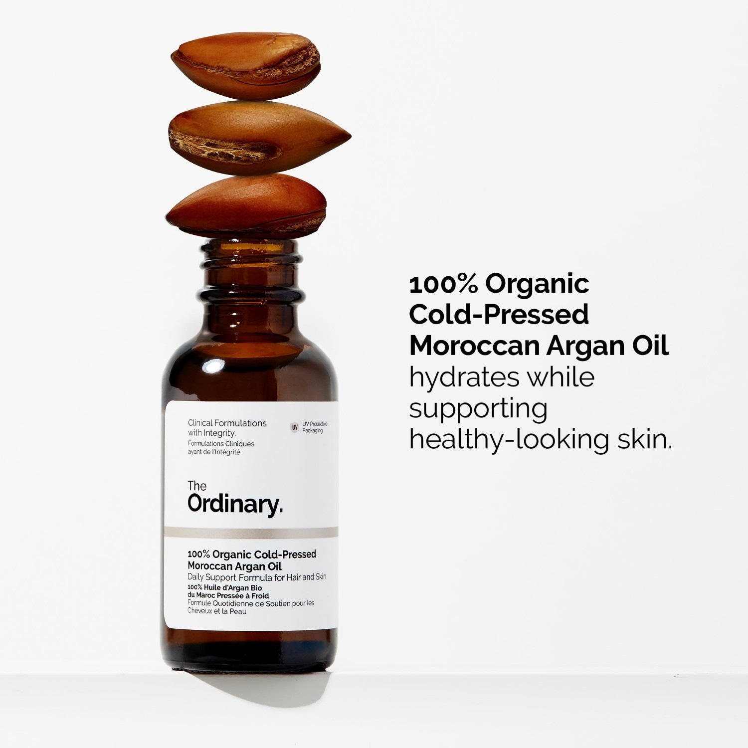 100% Organic Cold-pressed Moroccan Argan Oil