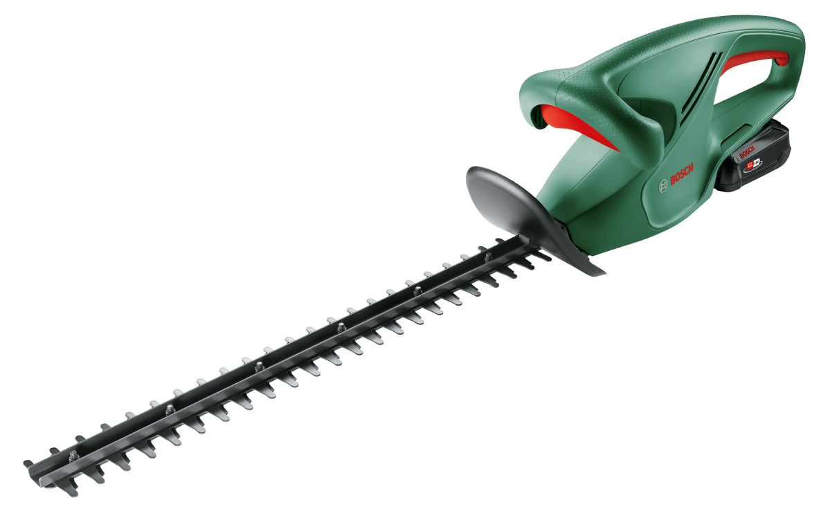 Bosch Green 0600849H07 EasyHedgeCut 18V-44-11 Cordless Hedge Trimmer 1x 18V 2.0 Ah and charger AL1810CV