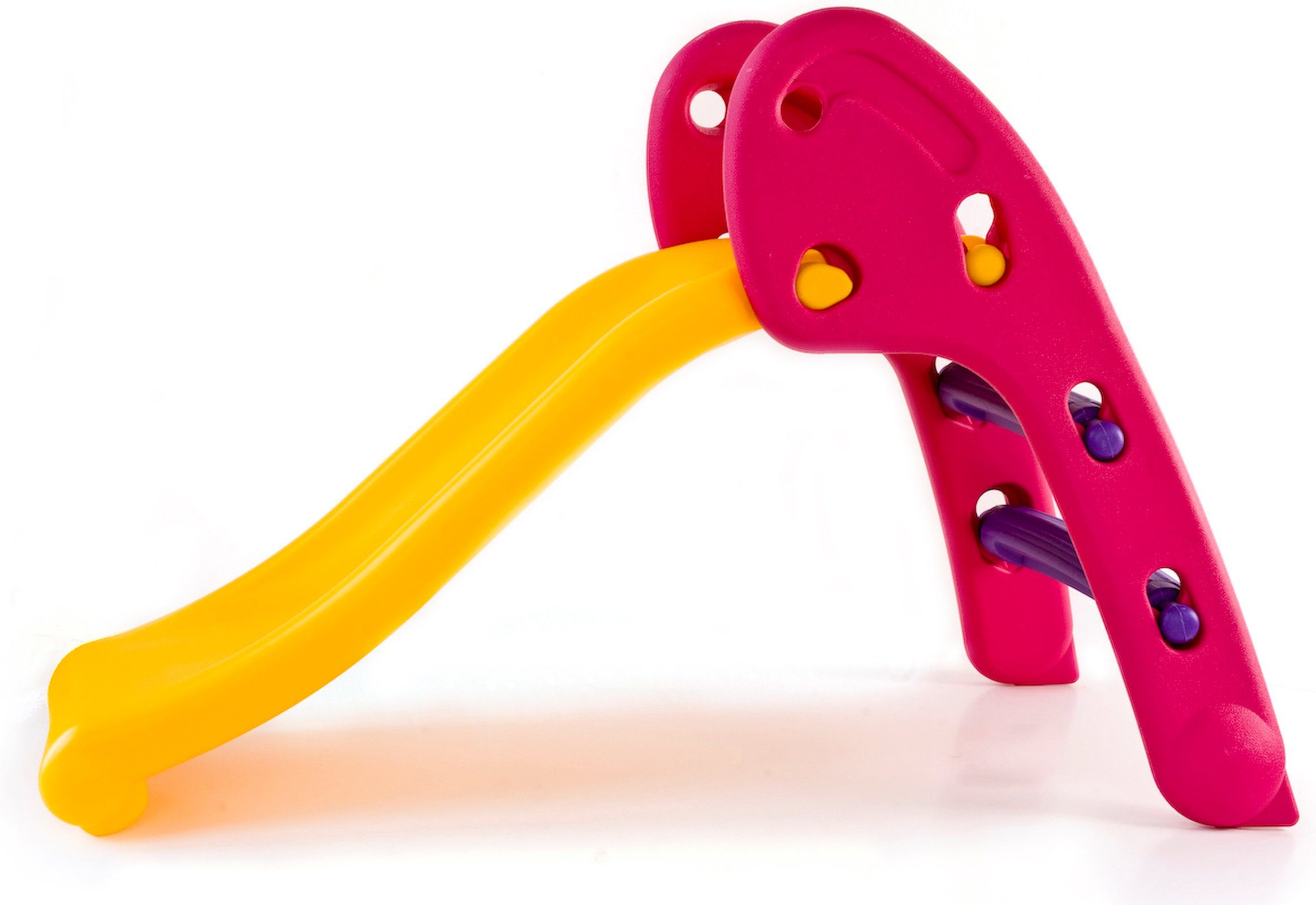 BabyGo Indoor-Rutsche Slide, pink yellow