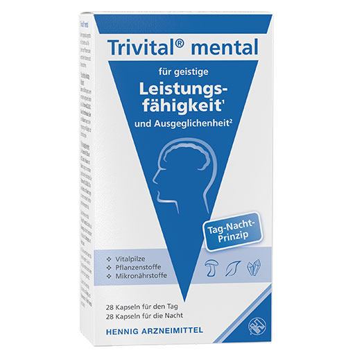 TRIVITAL mental Kapseln  56 St  Kapseln