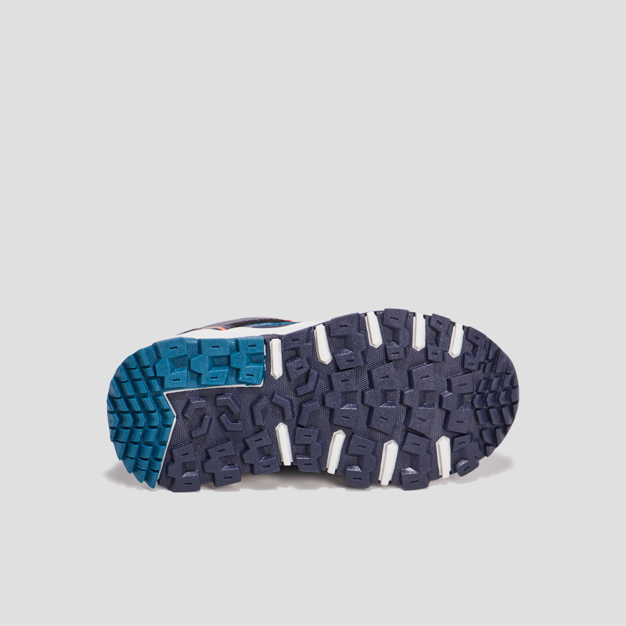 Baskets running à lacets Trappeur bleu garçon | La Halle