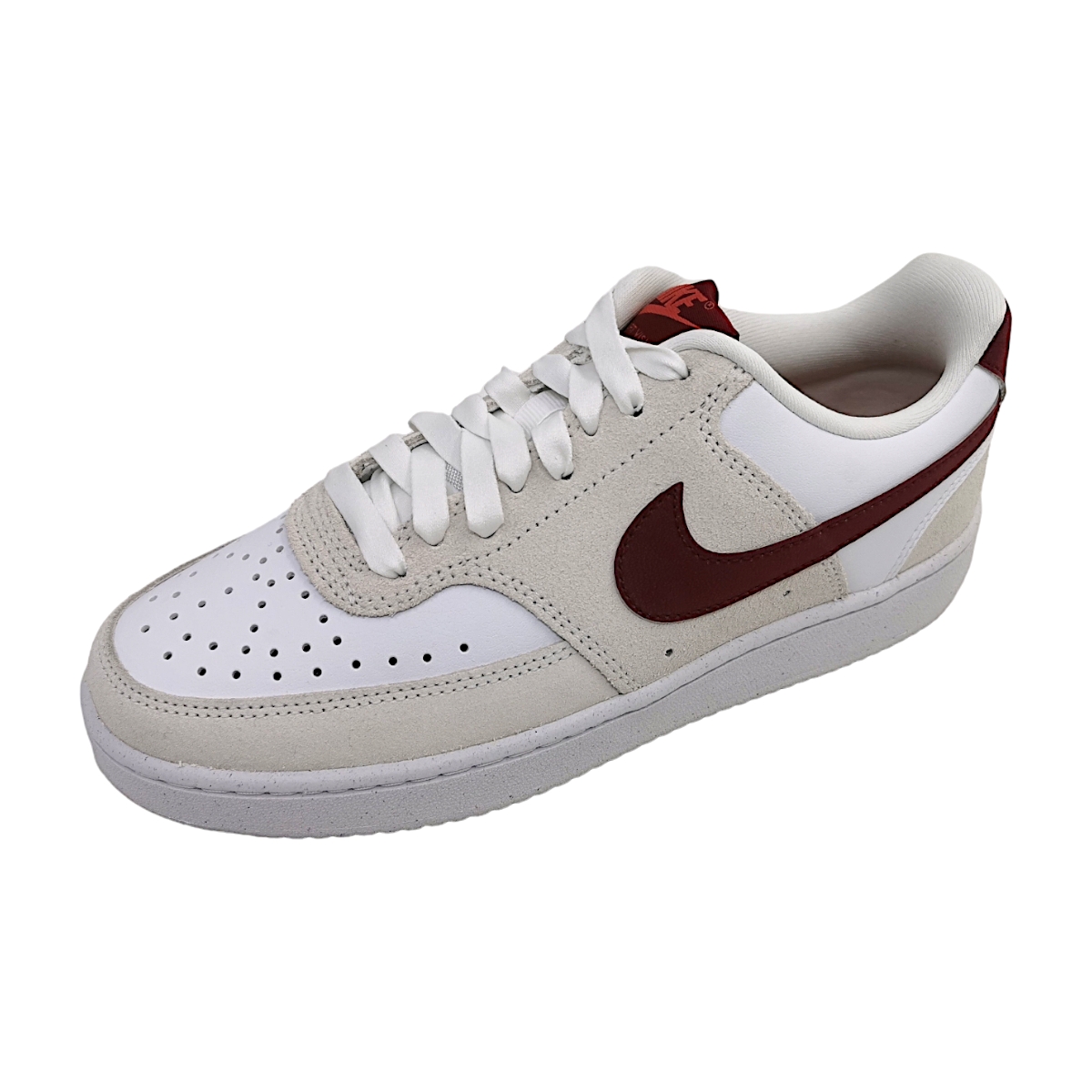Nike W Nike Court Vision Lo FQ7628-100 Weiß 100 Weiß/ Rot