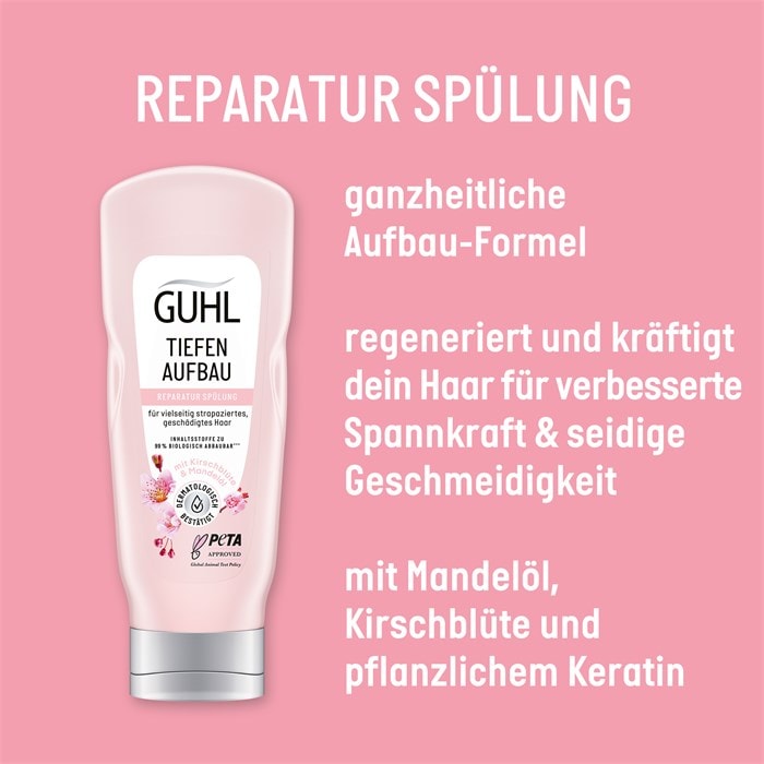 Tiefenaufbau Reparatur Spülung