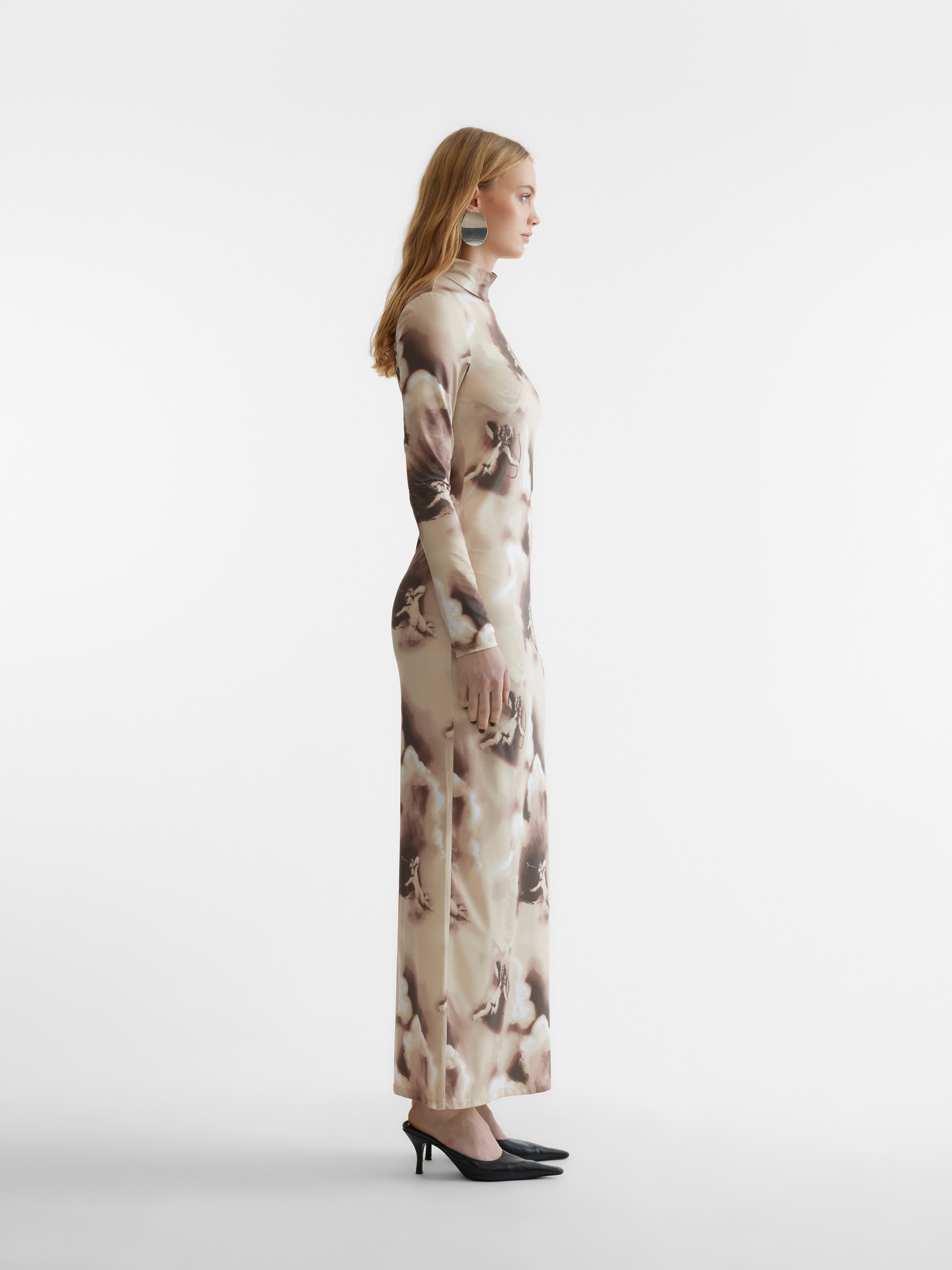 SOMETHINGNEW X THE ATELIER Langes Kleid