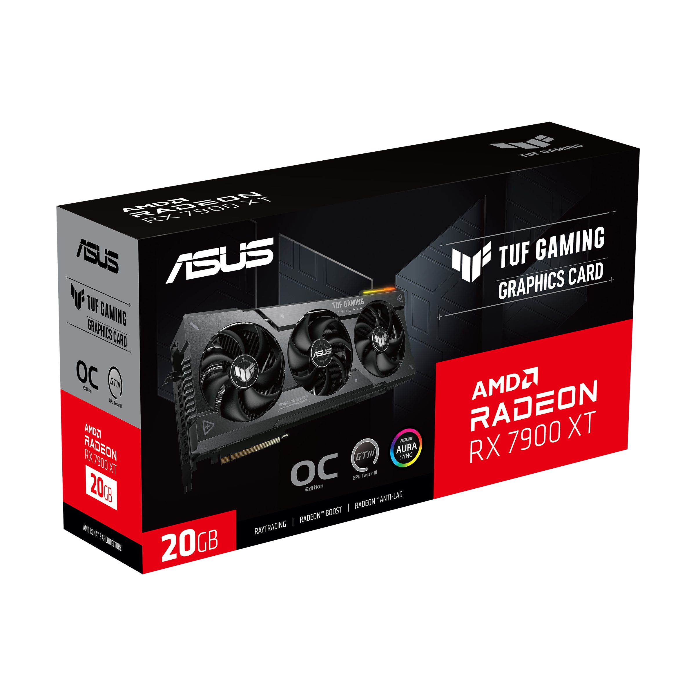 Asus TUF-RX7900XT-O20G-GAMING Grafikkarte (20 GB, GDDR6)