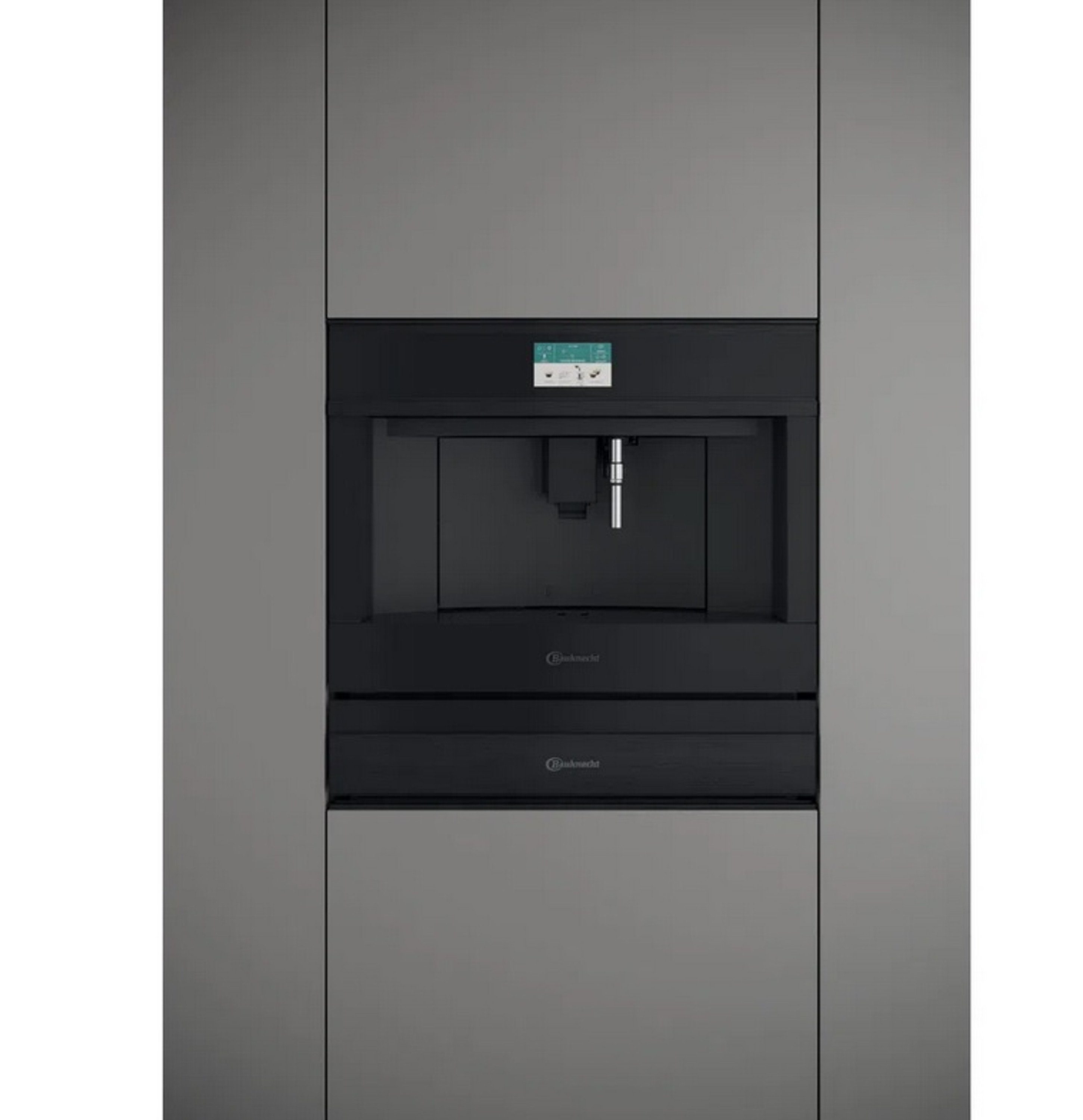 BAUKNECHT Einbau-Kaffeevollautomat KMT11F45, Cappuccino-Funktion, Dampf und Heißwasserfunktion, Entkalkungsprogramm