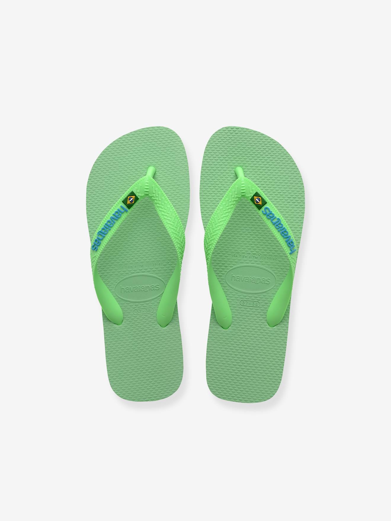 Havaianas Kinder Zehentrenner Brasil Logo HAVAIANAS - marine/weiß