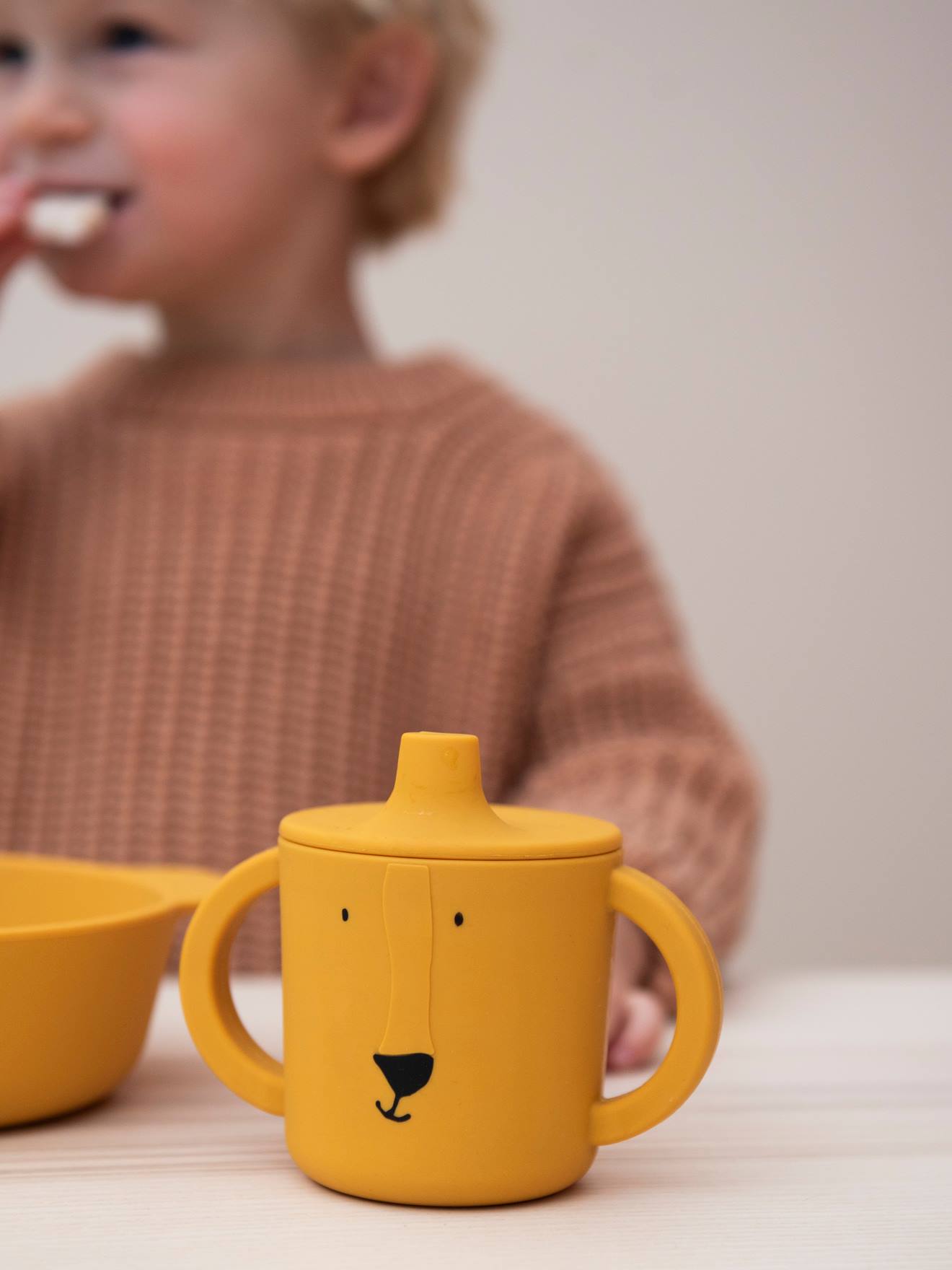 Tasse d’apprentissage TRIXIE Animal en silicone mrs rabbit