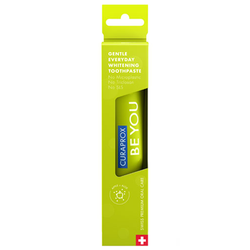 CURAPROX be you Zahnpasta Apfel Aloe grün  60 ml  Zahnpaste