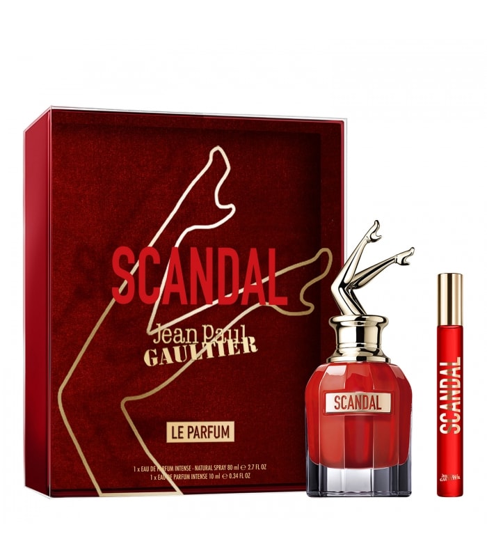 Jean Paul Gaultier-SCANDAL LE PARFUM-COFFRET SCANDAL LE PARFUM 80ML + FORMAT VOYAGE 10ML