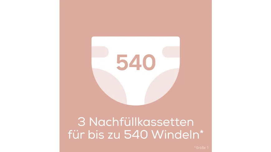 Angelcare® Kassetten Classic/Dress-Up XL, 3er-Pack Nachfüllung