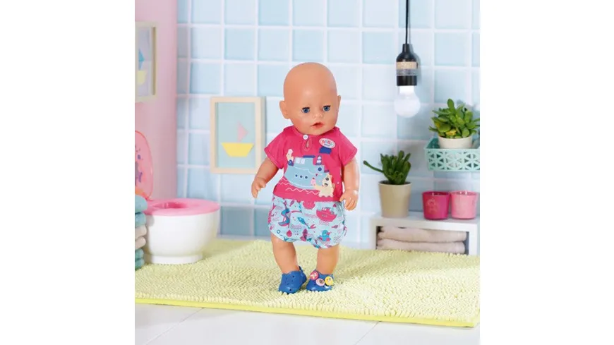 Zapf Creation - BABY born Bath Pyjama & Clogs 43cm