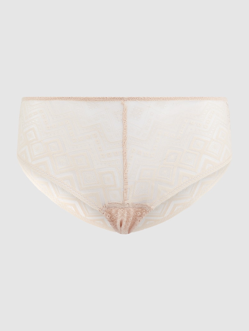 Slip aus Spitze in beige