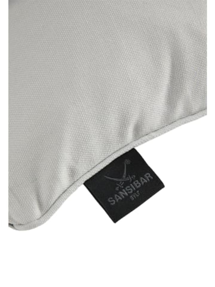 Sansibar Kissenhülle Classic in Platin/Offwhite, 45x45 cm günstig kaufen 45x45 cm